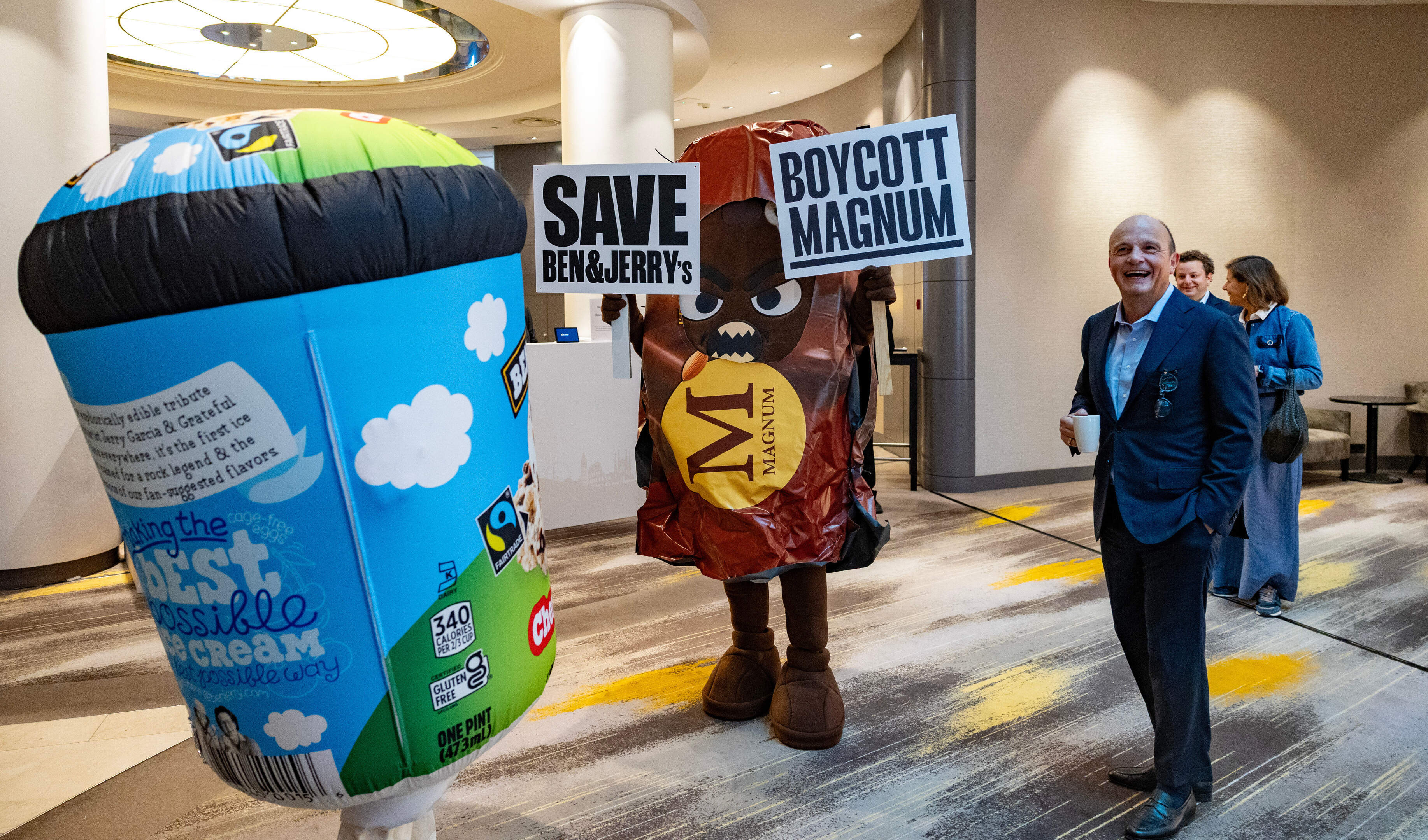 Aandeelhoudersvergadering Magnum in het teken van risico Ben & Jerry’s: ’We moesten ingrijpen’
